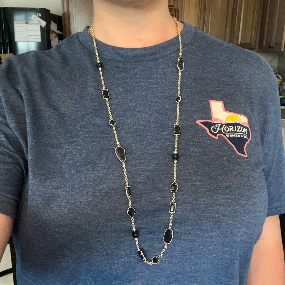 Kendra Scott Midnight Blue Necklace